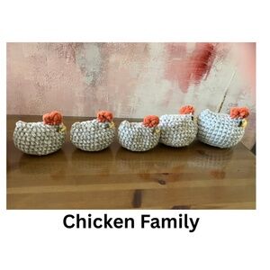 Handmade Crochet Mabel Chicken Amigurumi